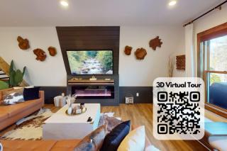 LUXE Lake Adger-Lakefront Home, Private Dock, Hot Tub, Fire Pit, Canoe, Epic Mtn & Lake Views, Universal EV Station - 5