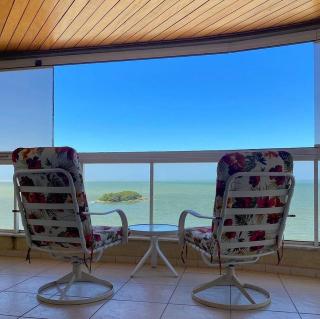 Apartamento frente mar com churrasqueira - 5