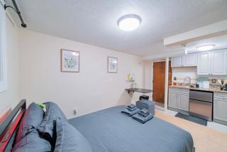Cozy Basement - Steps to Longwood and MassArt - 3Min Walk to T - 7