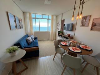 Vista Mar de frente- Santos -1dorm 4 Hospede -Wi FI - 7