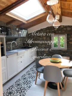 Metato con piscina e giardino - 9