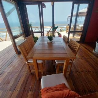 Linda Casa de playa con vista al mar de Wakama - 7