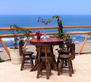 Linda Casa de playa con vista al mar de Wakama - 6