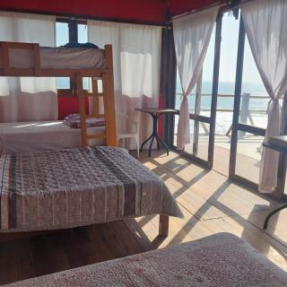 Linda Casa de playa con vista al mar de Wakama - 4