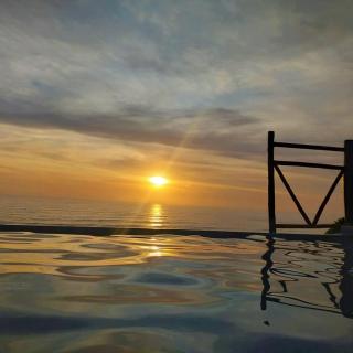 Linda Casa de playa con vista al mar de Wakama - 2