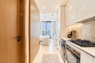 FAM Living Stylish Studio Apartment in Binghatti Azure JVC - 8