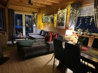 Kaszubski zakątek, 2 domki ,20 osob,balia,sauna,kominek - 1