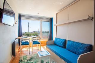 L'écume bleue du Saint-Maurice, vue mer et parking privé - 9