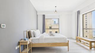 Spacious 2 BR with Sea and Marina View Bahar JBR - 8
