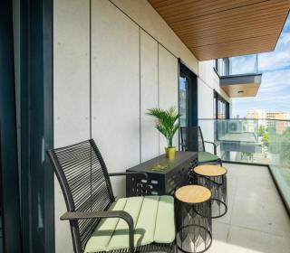 Urban Green Haven - 1BR Apartment with Balcony - 9