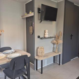 Le Cocon Mobil Home à 150 m de la plage Camping 5 Etoiles Les Dunes Parc Aquatique - 5