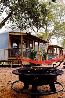 Alluring Tented Cabin on Geronimo Creek - Perfect Glamping Vacation Destination in Seguin, Texas - 6