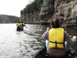 Lakefront Cabin with Fire Pit in Carbondale, Illinois - 1