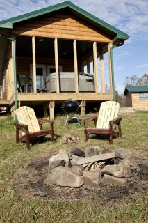 Fantastic Cabin with Fireplace and Hot-tub in Herod, Illinois - 9