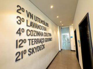 Studio moderno com vista e garagem em Liberdade São Paulo - 3