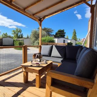 La Dolce Vita Méditerranéenne Mobil Home à 200m de la plage Parc Aquatique Camping 5 Etoiles Les Dunes - 5