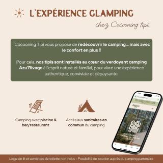 Cocooning Tipi - Azur - 8