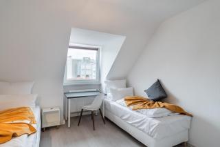 2 Zimmer Dachstudio Apartment mit 4 Einzelbetten - 6