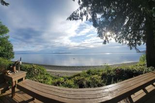 (Log cabin with private beach, Sound views - 5