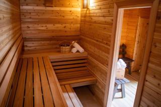 Poconos True Log Cabin with Sauna, Movie Theather, Hot Tub & Fire Pit! - Spruce Hill - 5