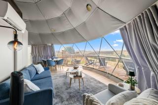 Barrel Hot Tub at 'The Eagle Dome' in Franklin - Franklin - 9