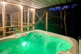 Lake Access and Hot Tub! Serene Rockbridge Cabin - 6