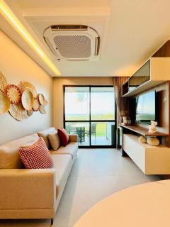 Lindo apartamento térreo com vista para o mar de Muro Alto - 7