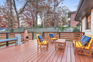 Cool East ATL Huge Fenced Yd-Fire pit King Bed - 7