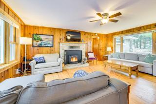 Extended Stay on Hubbard Lake! Quiet Home with Yard - 6