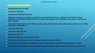 Suíte Standard Privado - 2