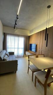 TS402-Apê lindo e aconchegante p/ 4 pessoas na praia - 0