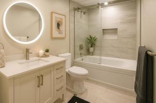 High-Rise 2BR Apartment with City Views and Cozy Interiors - 2