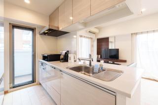 青葉邸 AOZORA 1002 Near Dotonbori 3LDK 2 Bath 2 WC Premium Tower Residence - 5