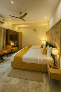 The Mayur retreat # Near Prem Mandir # On parikrama Marg # Luxury Room # Prime Location # Property Of The Year # By Chandrodaya Orchid # - Vrindāvan - 2