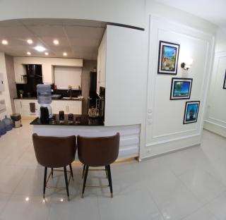 Elegant 3 Bedrooms DL Furnished Apartment in Gulshan e Iqbal Karachi - 1