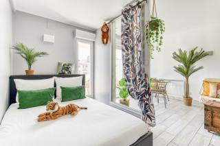 Jungle Suite Terrasse vue Port Wi-Fi, Clim, linge & ménage inclus - 8