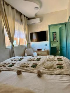 Appartement joliement décoré 3 chambres avec Terrasse quartier Gueliz Hivernage à Marrakech I19 - 4