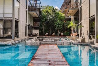 1BR Swim up Loft with Private Cenote Rooftop Pool - 7