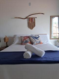 Apartamento com varanda a 50m da praia Cumuruxatiba - 1