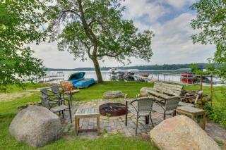 Rustic Lakefront Cabin with Dock and Fire Pit - 0