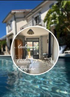 Très beau Studio lumineux dans Villa avec piscine - 9