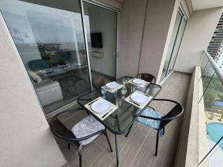 Apto Lujo Vista Mar Piscina AC WIFI Playa a 3 min en Santa Marina - 1