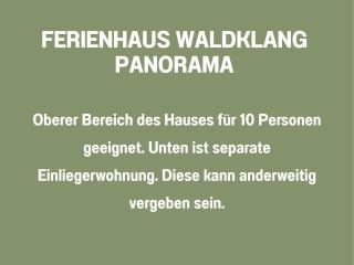 Waldklang Panorama - eingezäunt - Außen-Sauna - T-Fußball - Billard - Hunde willkommen - 4