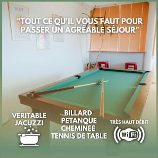 VillaNonna, jacuzzi, billards, pétanque, ping-pong, 12 couchages, terrasse plein soleil - Larès - 0