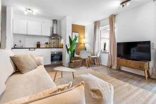 TM STAYS - Gemütliche Apartments zum Wohlfühlen - Terrasse, Küche, SmartTV, Natur - 5min nach Winterberg - 2