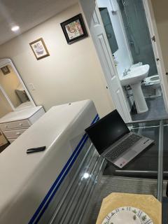 bachelor basement apartment with private kitchenette, washroom, and parking - 8