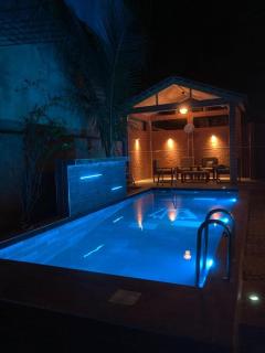 Tekrour- la case des hotes - Chambre individuelle avec piscine et terrasse - 1