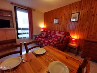 Studio cabine pieds pistes, proche école de ski, Adrets-Prapoutel - FR-1-771-83 - 6