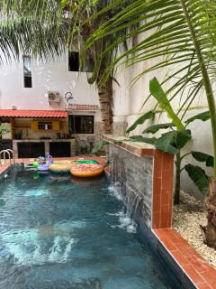 Tekrour- la case des hotes - Chambre individuelle avec piscine et terrasse - 4