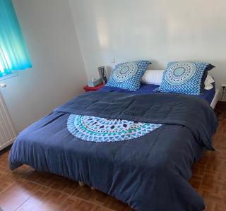 Chambre avec un lit King size - 0